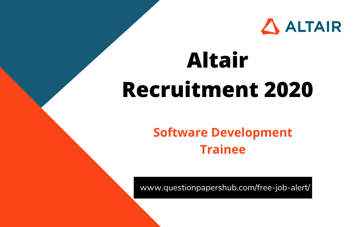 Altair Recruitment 2020