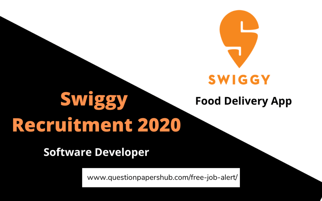 Swiggy Freshers Recruitment For Software Developer Post-B.E/B.Tech ...