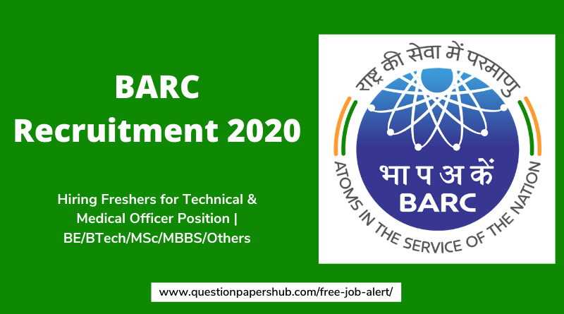 BARC Recruitment 2020 Logo