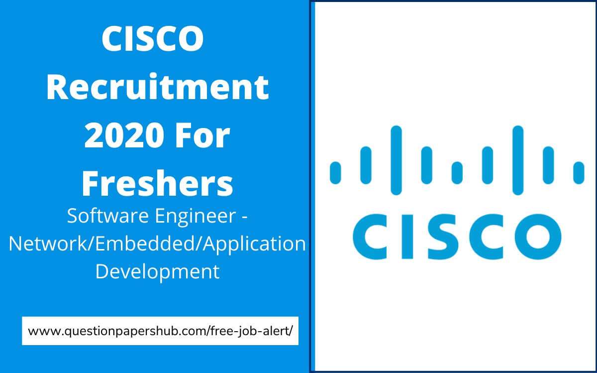 Cisco Recruitment For Freshers logo