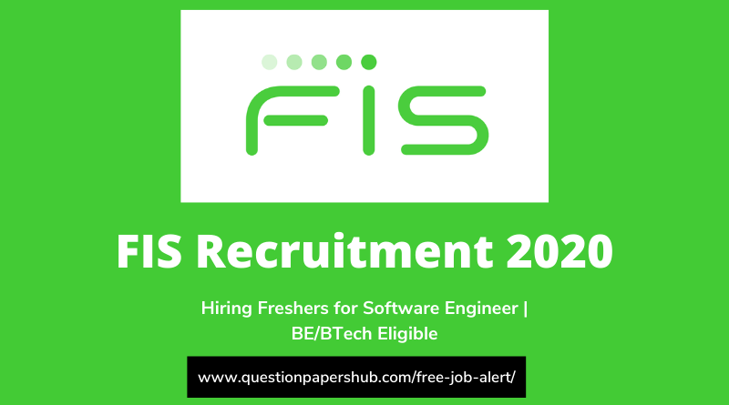 FIS Recruitment 2020