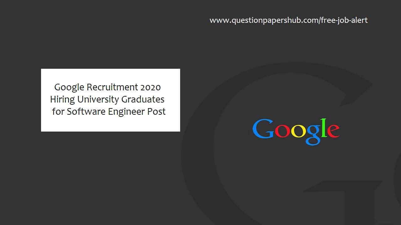 Google hiring 2020