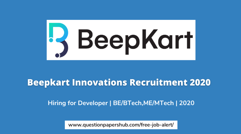 Beepkart Innovations Recruitment 2020