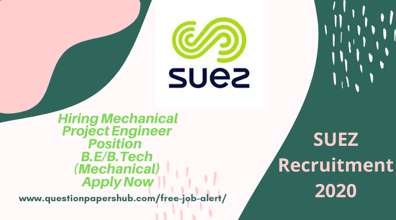 Suez Recruitment 2020