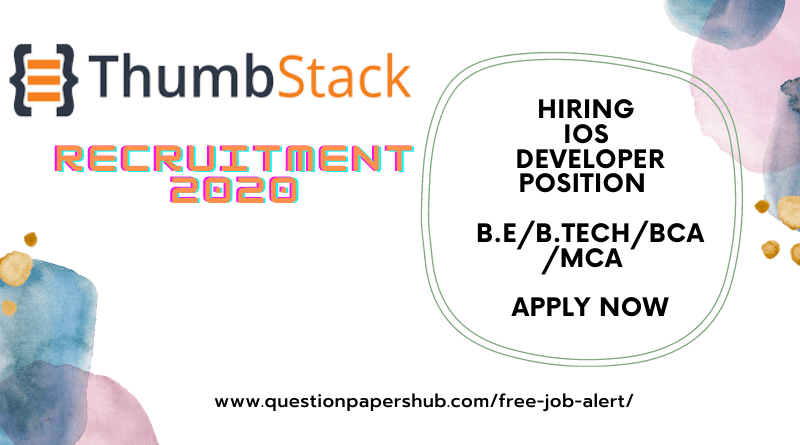 Thumbstack Recruitment 2020