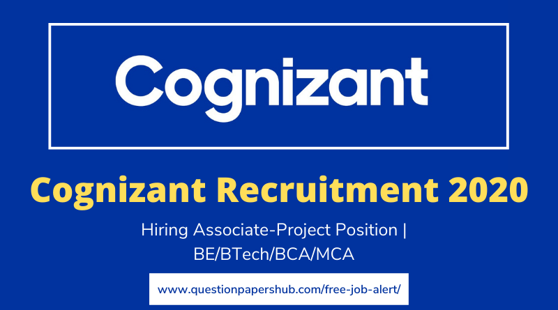 COgnizant Recruitment 2020