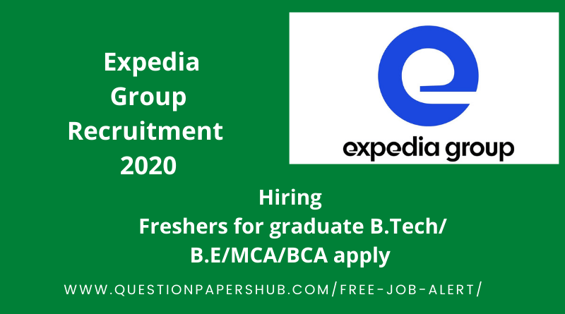 Expedia Group Recruitment 2020