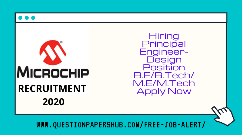 Microchip Recruitment 2020