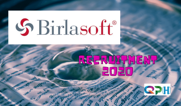 Birlasoft Recruitment 2020
