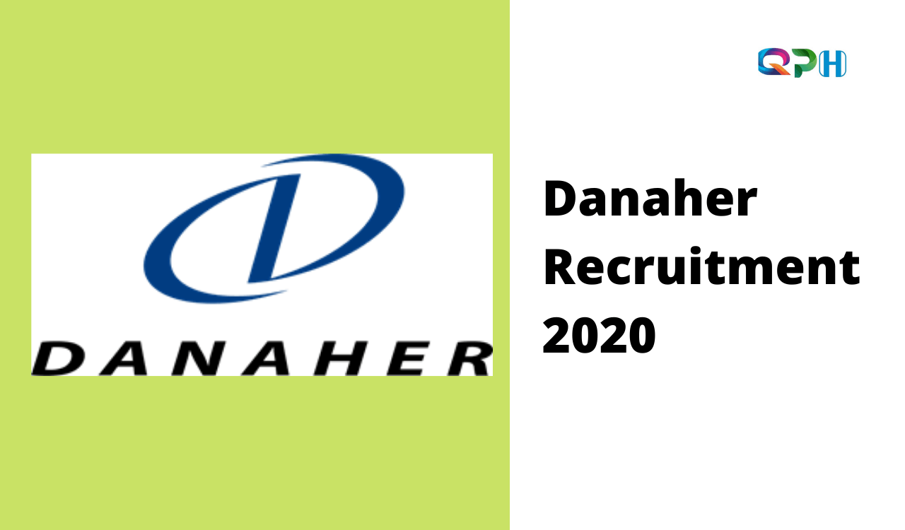 danaher recruitment 2020