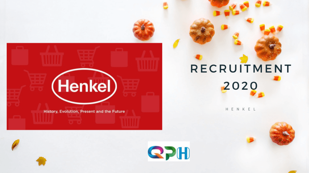 Henkel Recruitment 2020 Hiring Management Trainee (MT) / Graduate