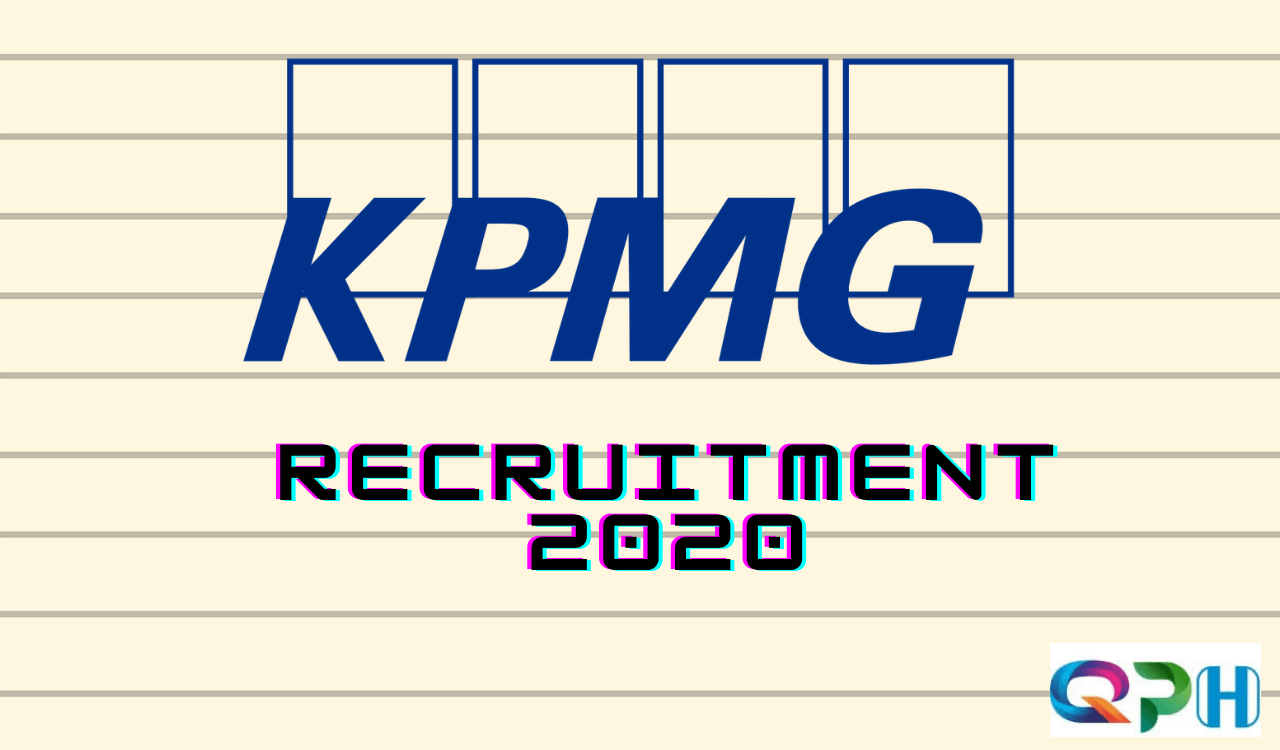 KPMG Recruitment 2020