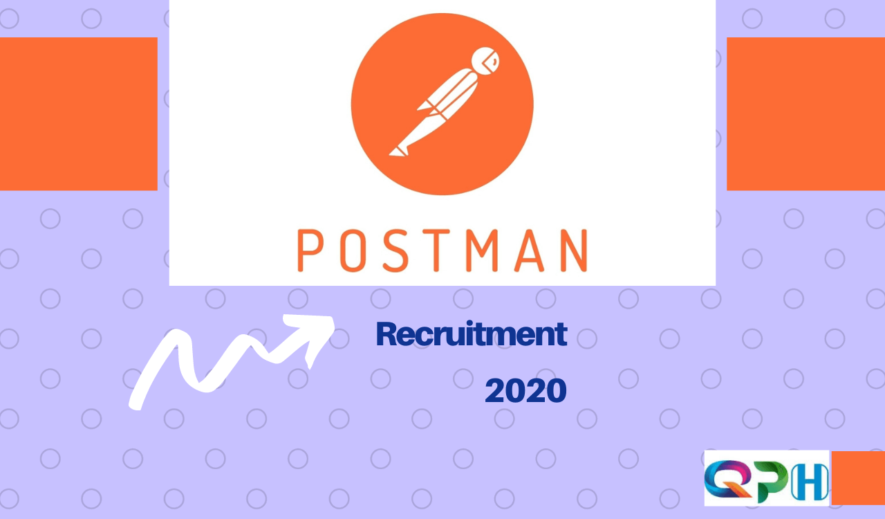 Postman Recruitment 2020
