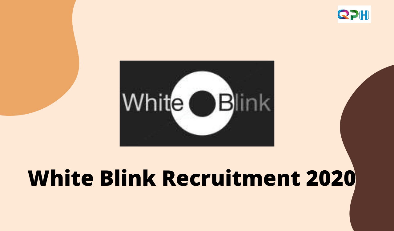 white blink recruitment 2020
