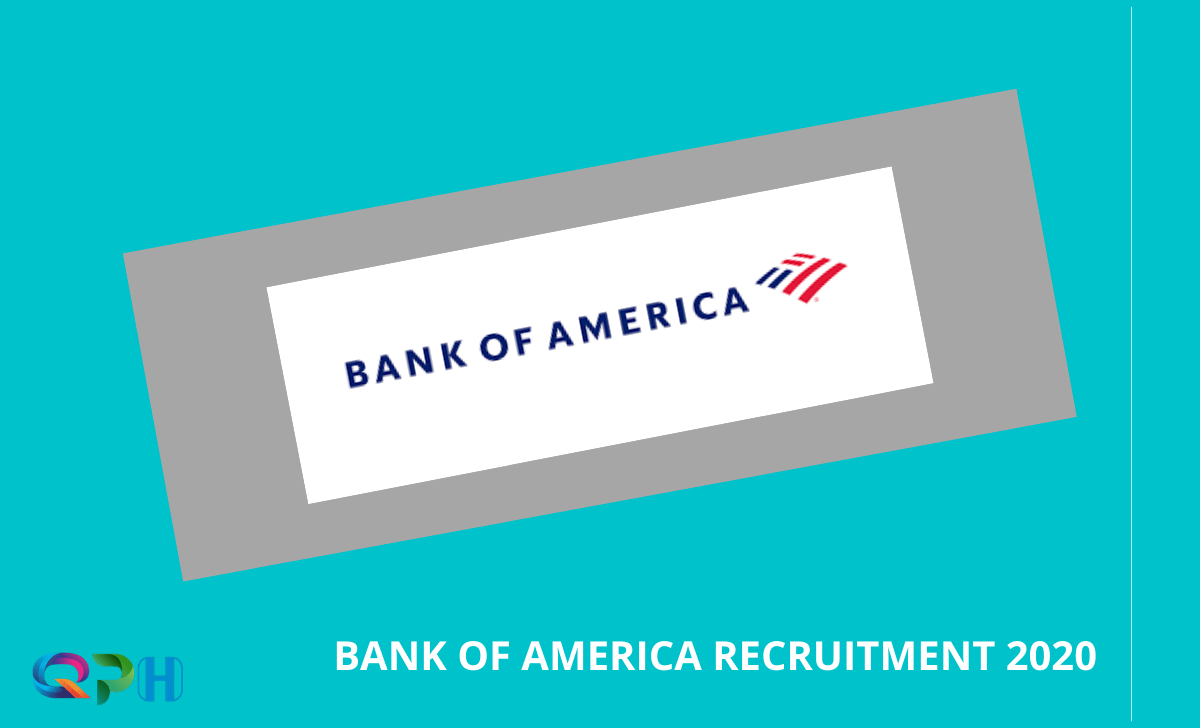 Bank Of America Recruitment 2020