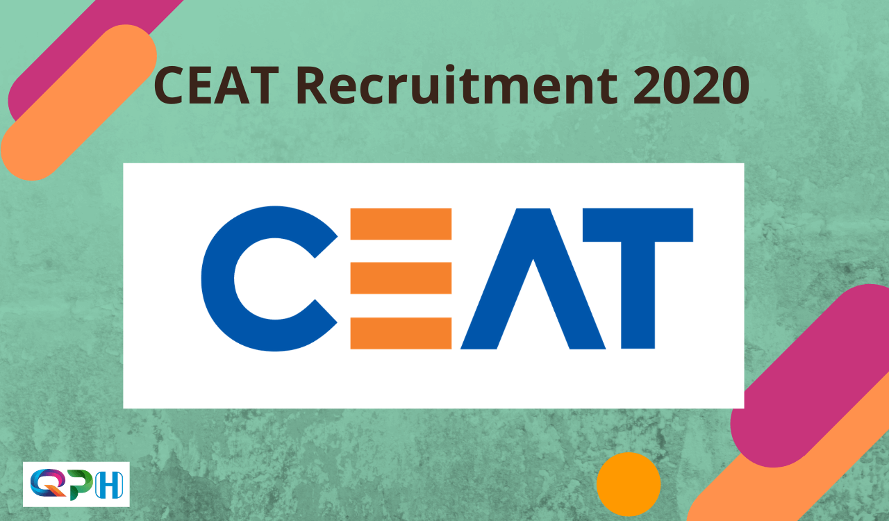CEAT Recruitment 2020