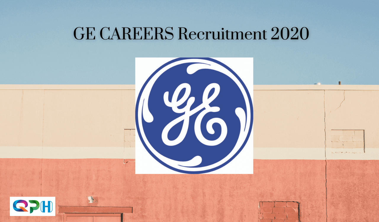 GE CAREERS Recruitment 2020
