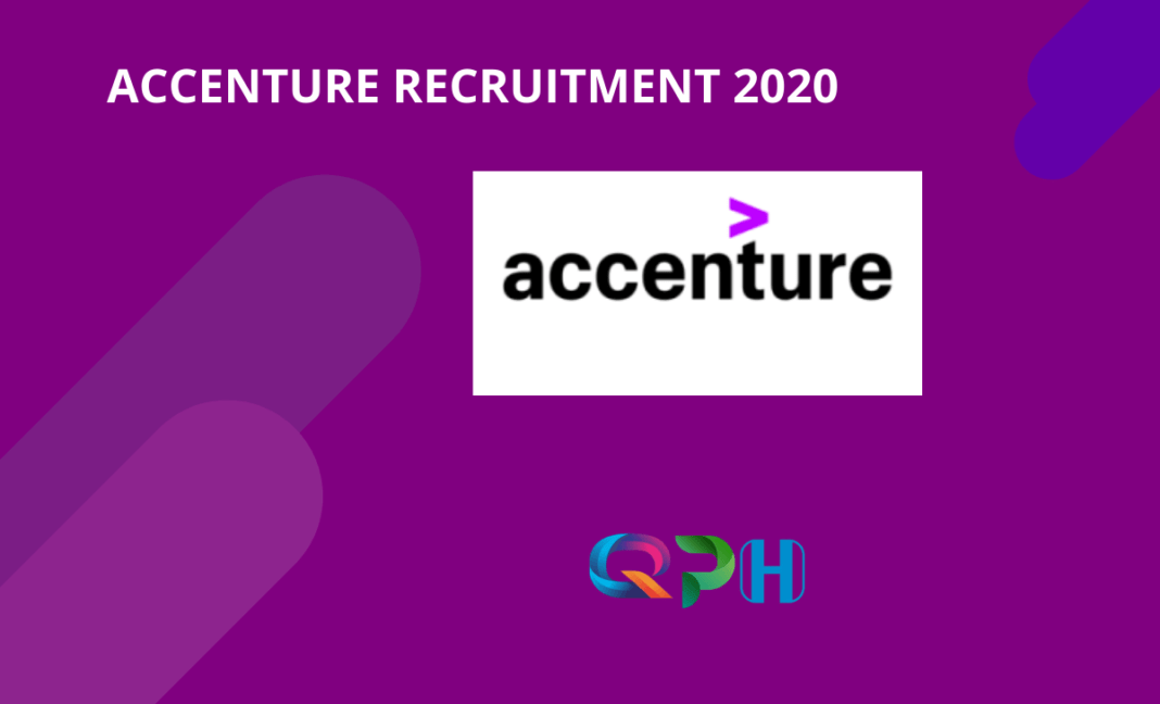 Accenture Recruitment 2020 