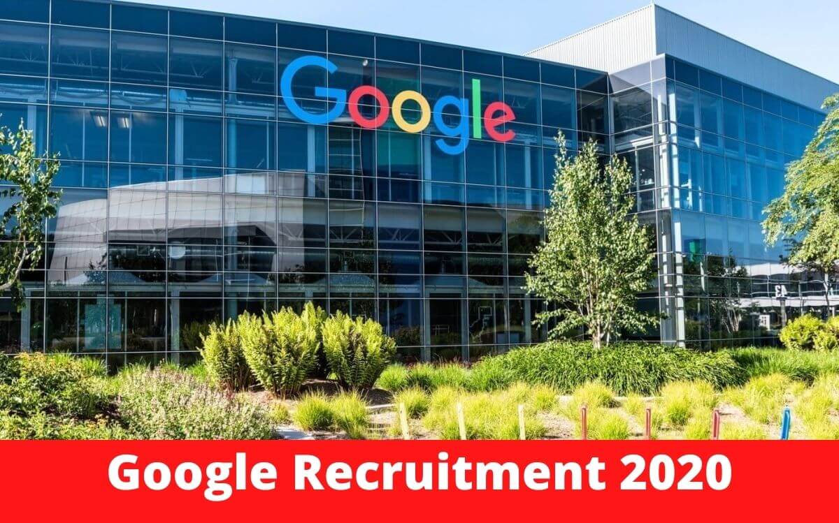 Google Recruitment 2020