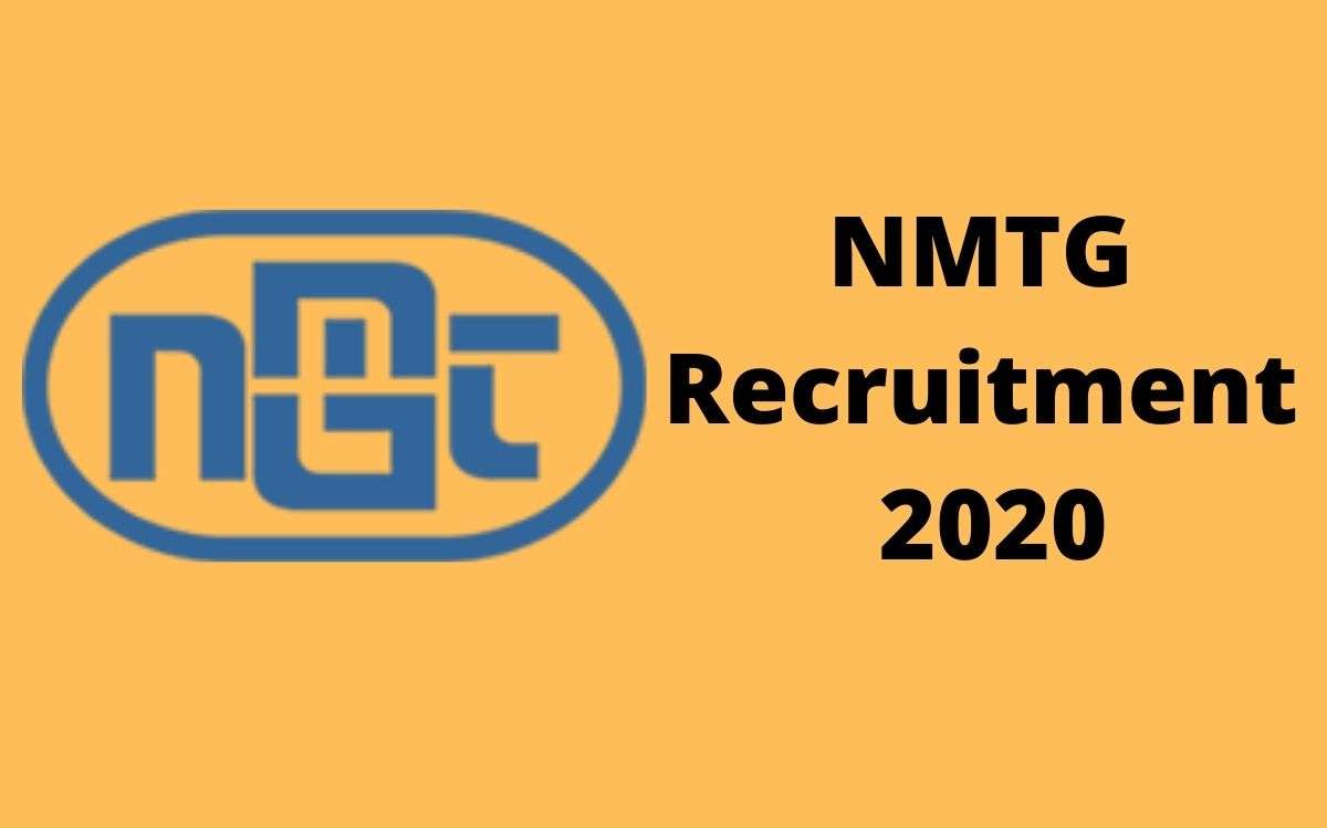 NMTG Recruitment 2020