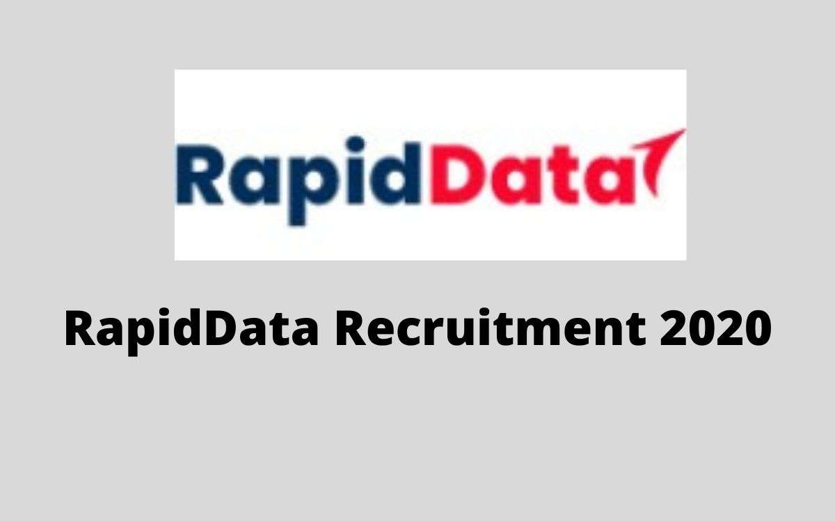 RapidData Recruitment 2020