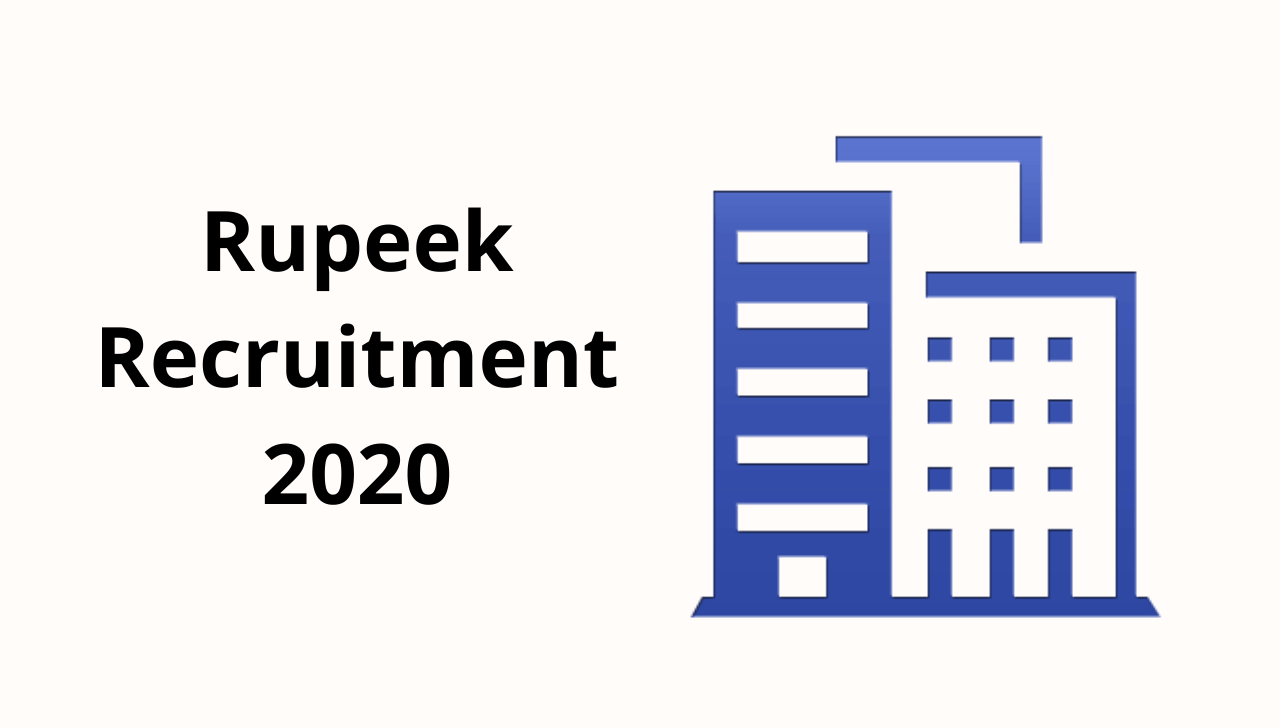 Rupeek Recruitment 2020