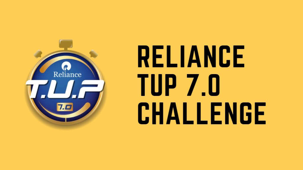 Reliance TUP 7.0 Challenge 2021