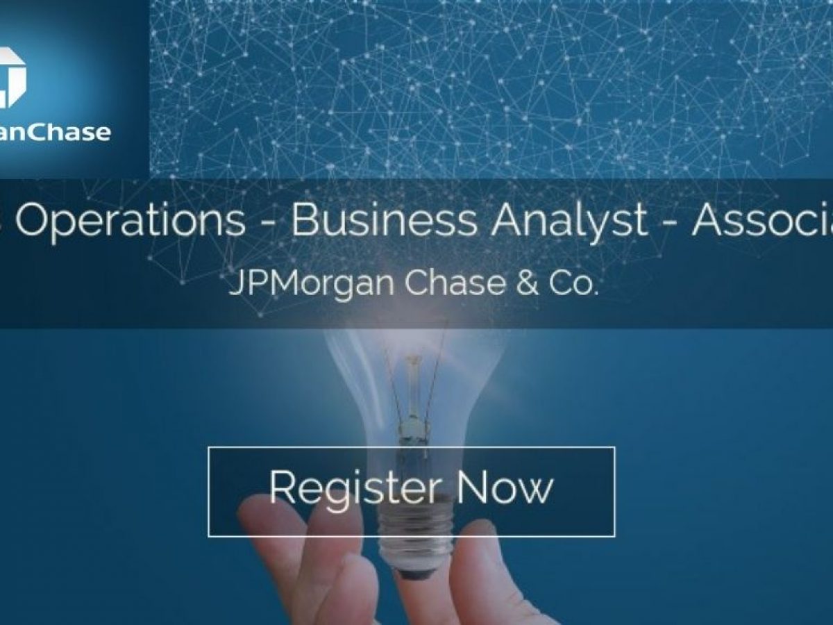 Jp Morgan Chase Co Recruitment 21 Analyst Application Open