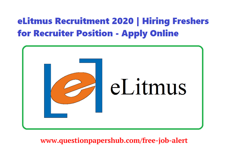 eLitmus Recruitment 2020