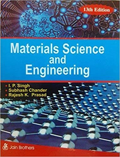 Materials Science And Engineering by I. P. Singh