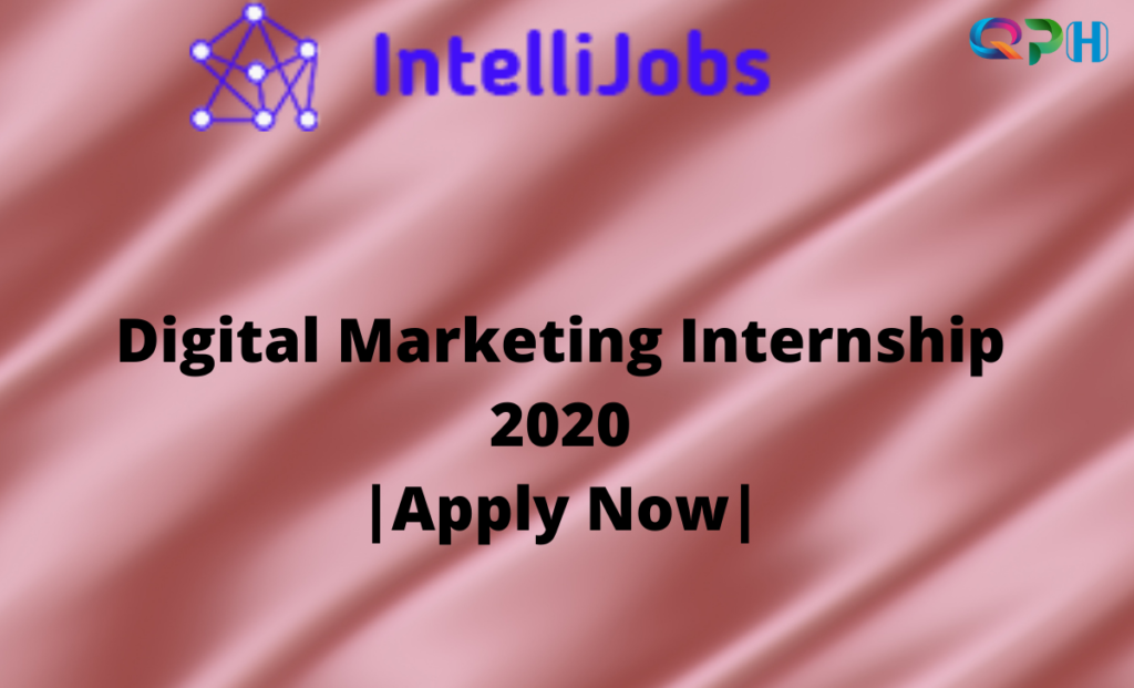 Digital Marketing Parttime Job/Internship Apply Now