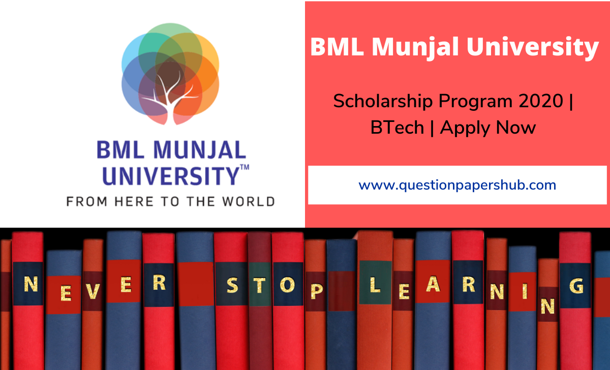 BML Scholarship 2020
