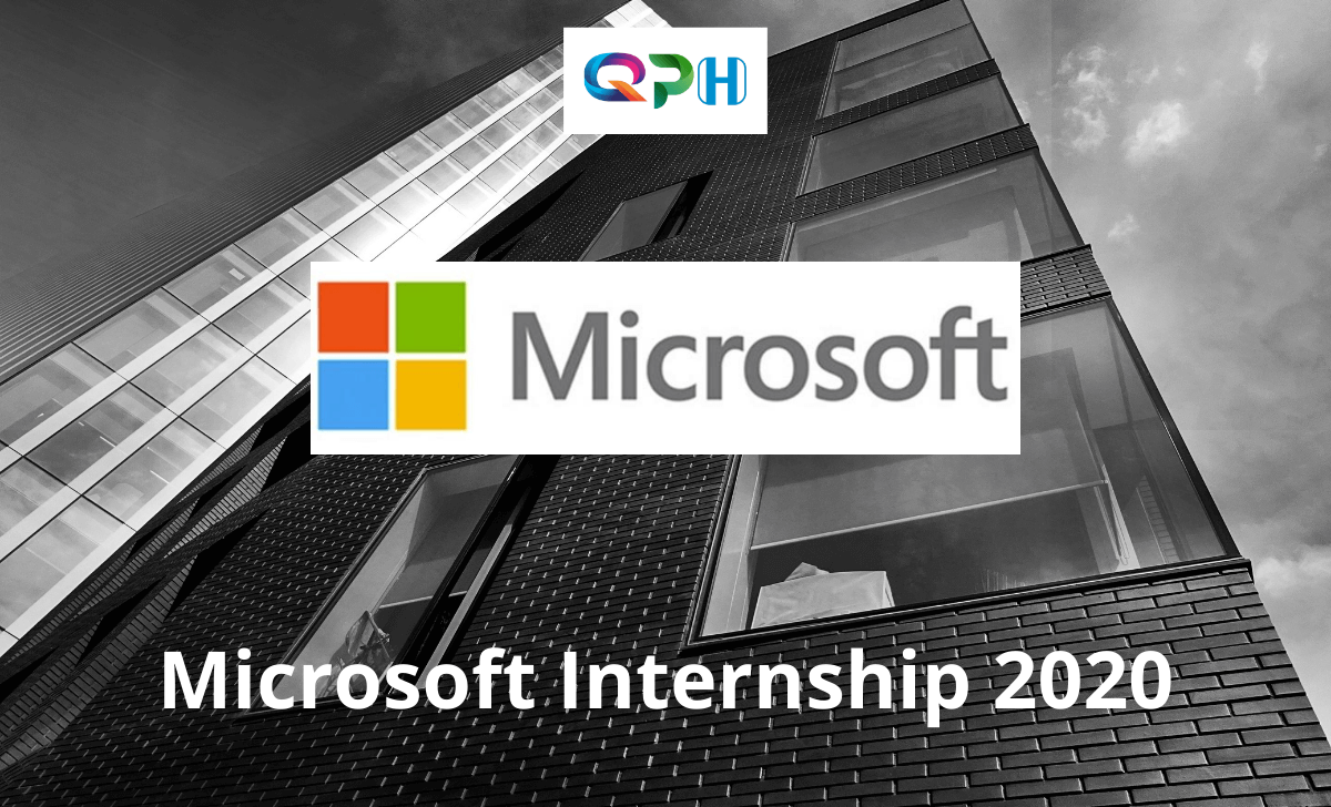 Microsoft Internship 2020