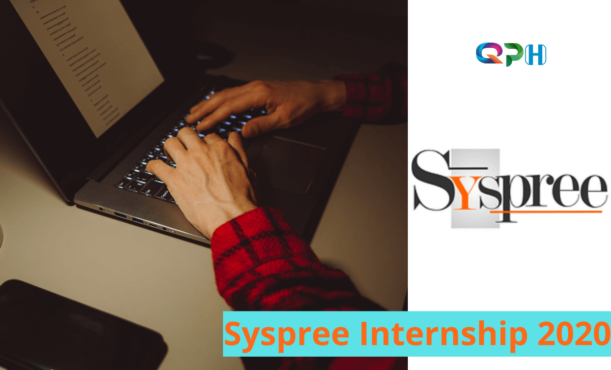 Syspree Internship 2020