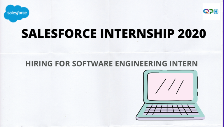 Salesforce Internship 2020 | Hiring for Software Engineering Intern ...
