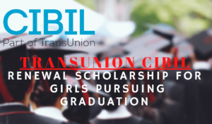 renewal cibil transunion scholarship